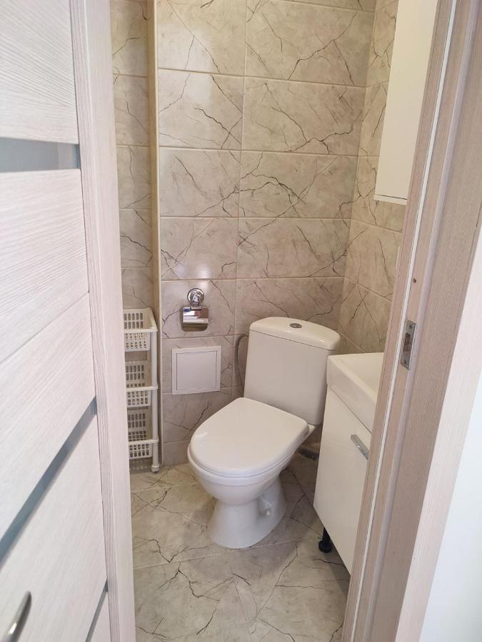 Upes Apartamentai Birzai ภายนอก รูปภาพ